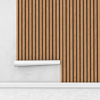 Papel de Parede Adesivo Madeira Rústico Ripado Decor 58