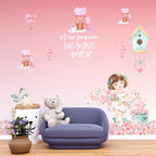 Papel de Parede Adesivo Menina Pequena Menina