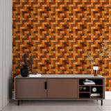 Papel de Parede Adesivo Industrial Madeira Decor 89