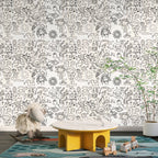 Papel de Parede Adesivo Doodle Diversão