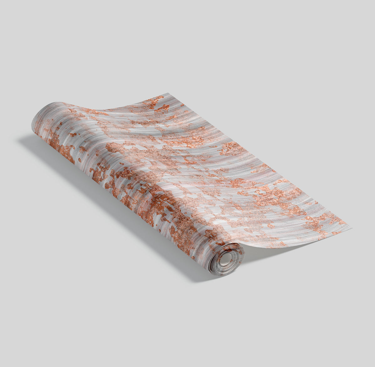 Papel de Parede Adesivo Industrial Aço Enferrujado Decor 10