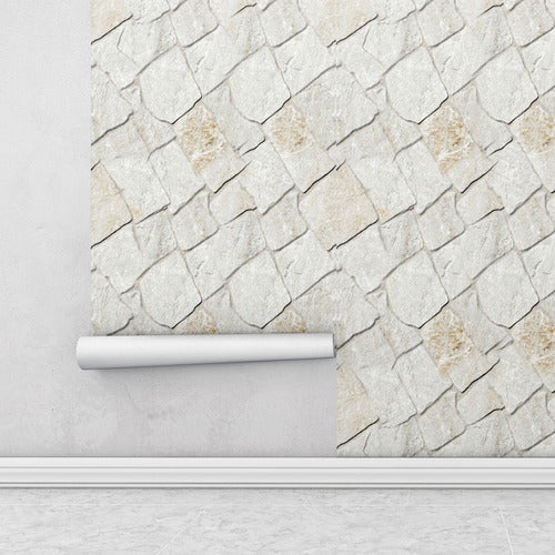 Papel De Parede Adesivo Pedras Rústicas Decor 30