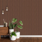 Papel de Parede Adesivo Madeira Rústico Ripado Decor 40