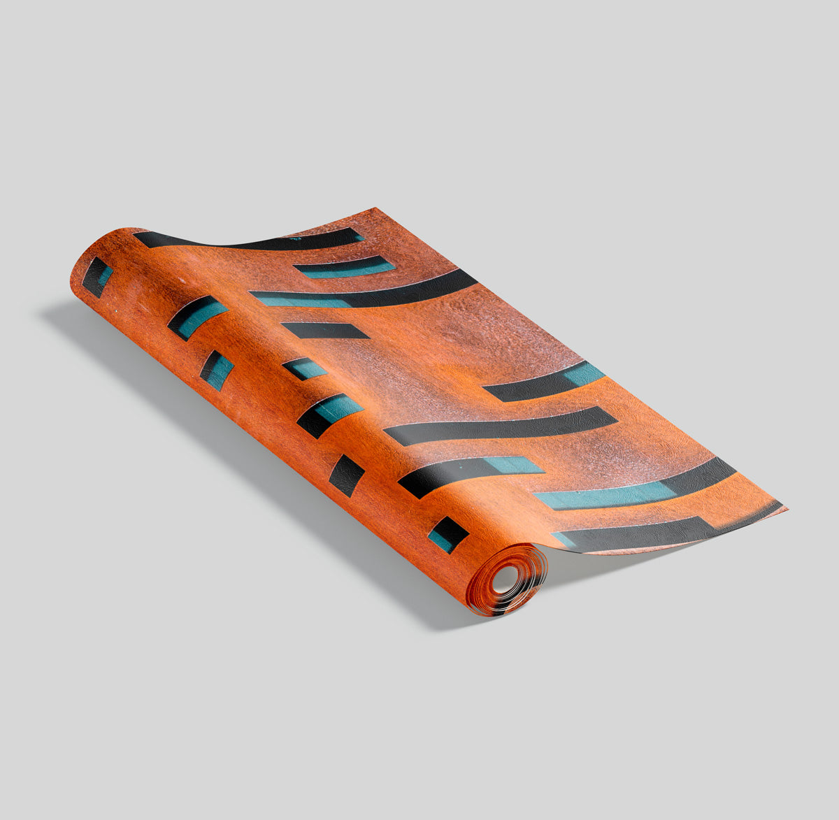 Papel de Parede Adesivo Industrial Aço Corten Decor 03