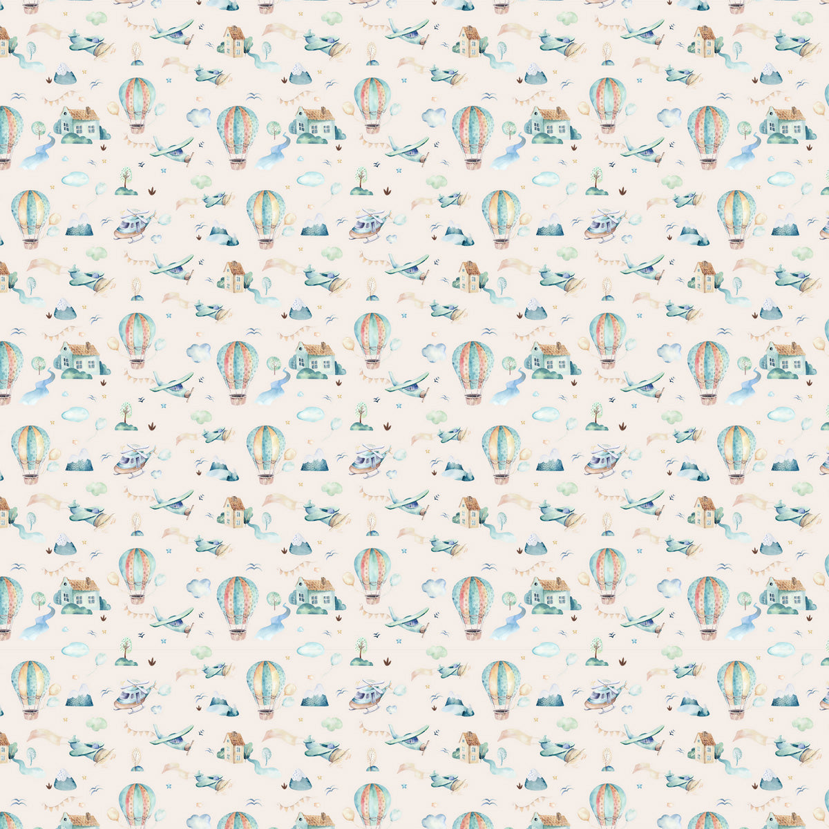 Papel de Parede Adesivo Menino Asas da Alegria