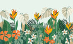 Papel de Parede - Jardim de Plantas