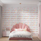 Papel de Parede Adesivo Menina Meninas