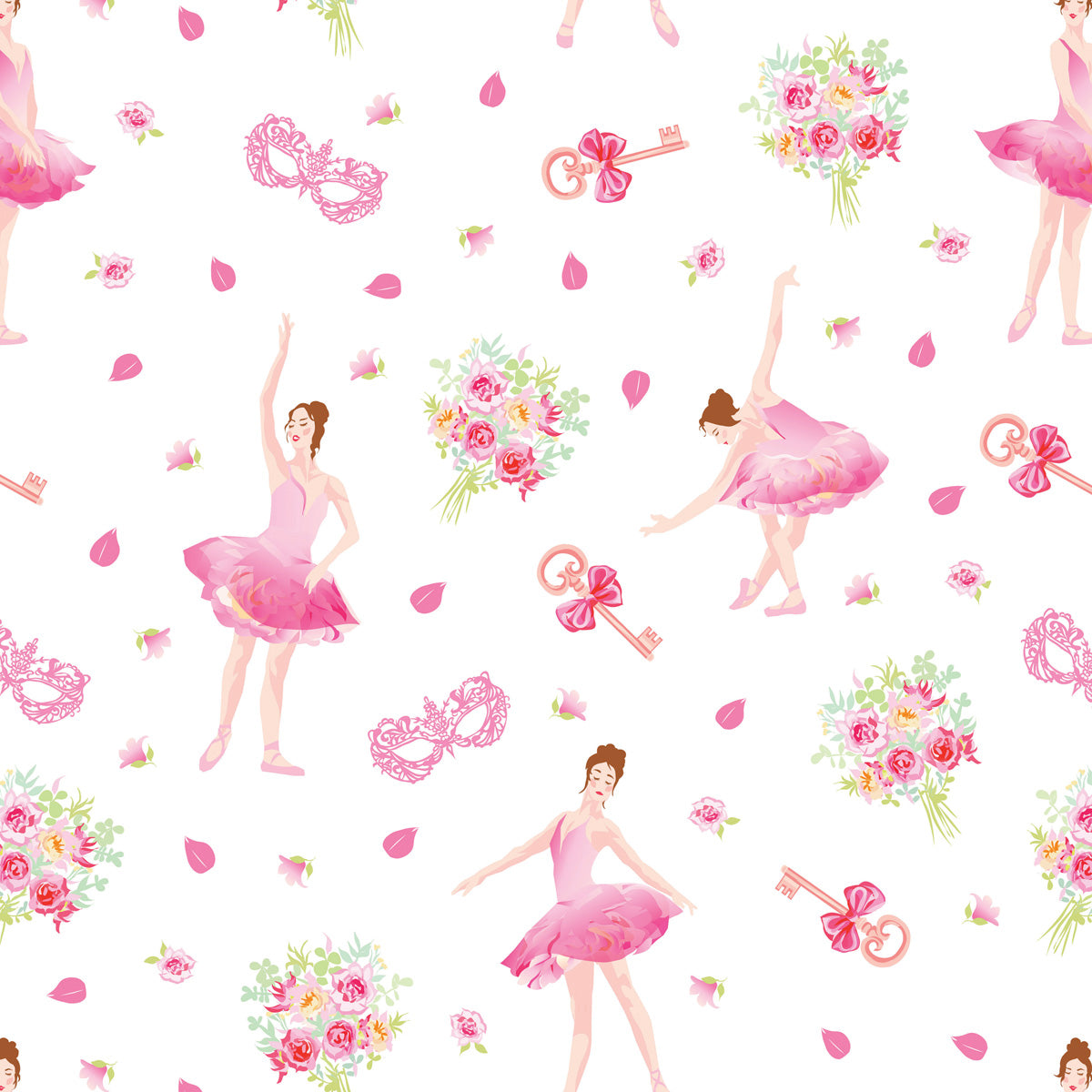 Papel de Parede Adesivo Menina Bailarina 2