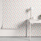Papel de Parede Adesivo Menina Corujinhas Coloridas
