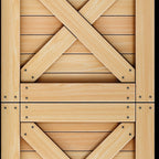 Papel de Parede Adesivo Industrial Caixa de Madeira Decor 75