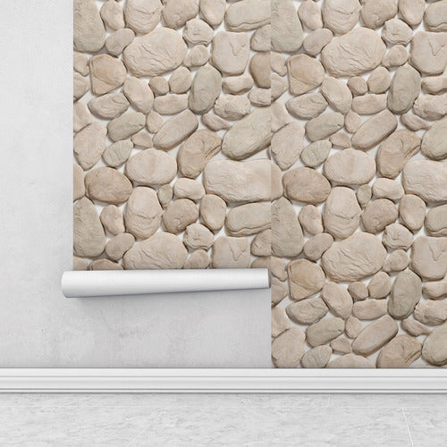 Papel De Parede Adesivo Pedras Rústicas Decor 35