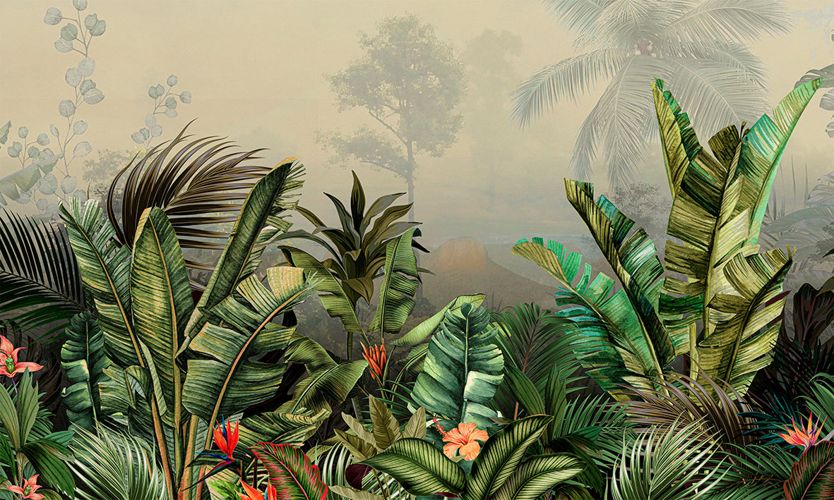 Papel de Parede - Tropical Vibes