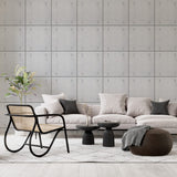 Papel de Parede Adesivo Industrial Cimento Queimado Decor 37