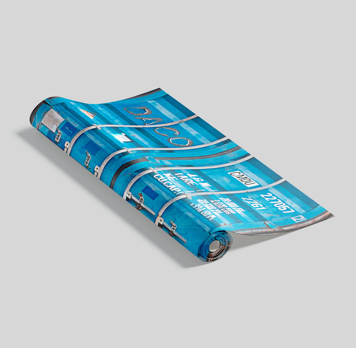 Papel de Parede Adesivo Industrial Container Decor 57
