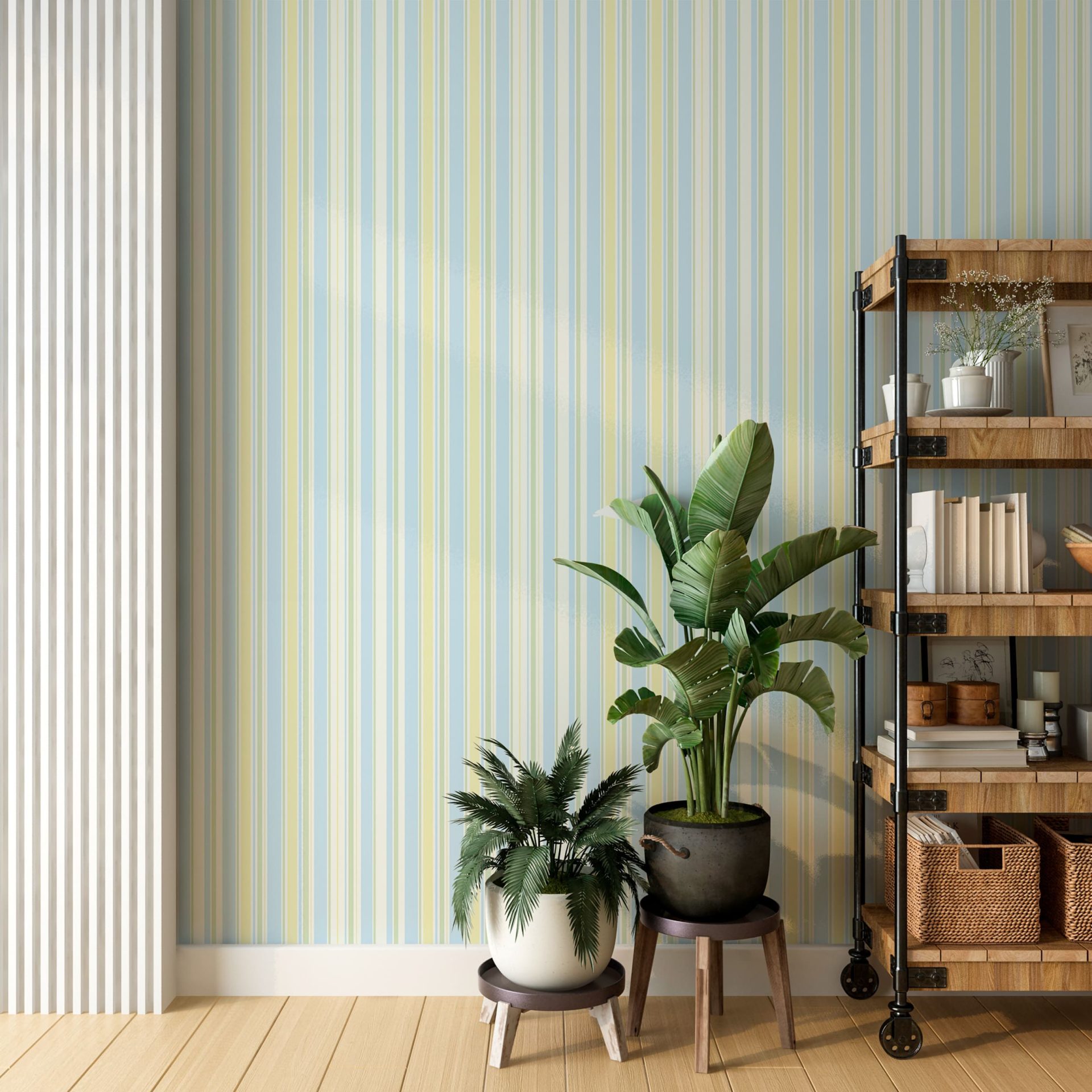 Papel de Parede Adesivo Listrado Decor 109