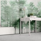 Papel de Parede - Verde Intenso