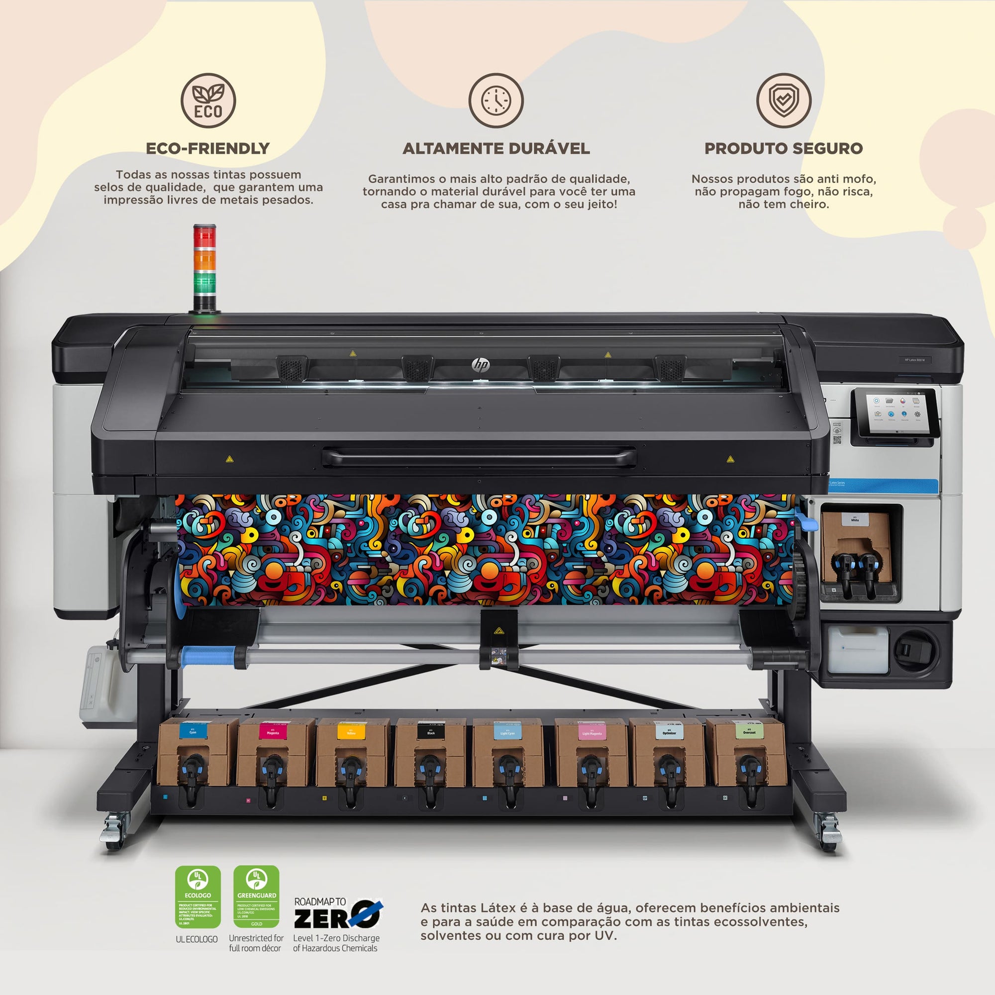 Papel de Parede Adesivo Grafismo Art 10