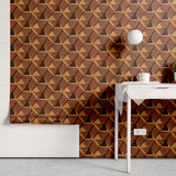 Papel de Parede Adesivo Madeira Rústico Decor 38