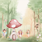 Papel de Parede - Infantil Fadas