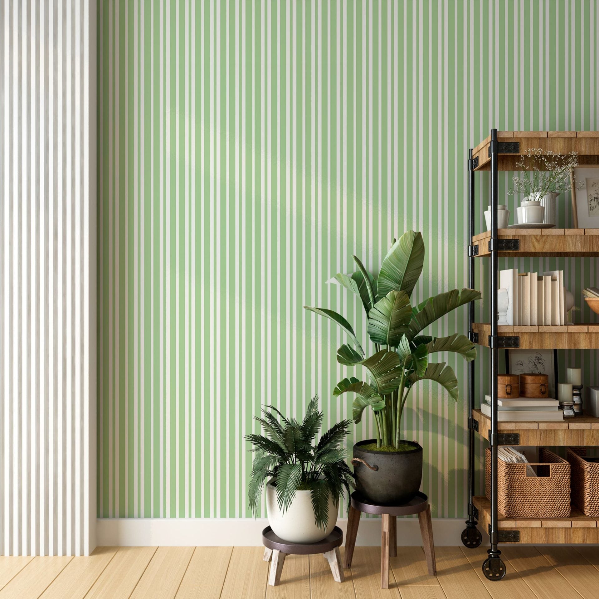 Papel de Parede Adesivo Listrado Decor 101