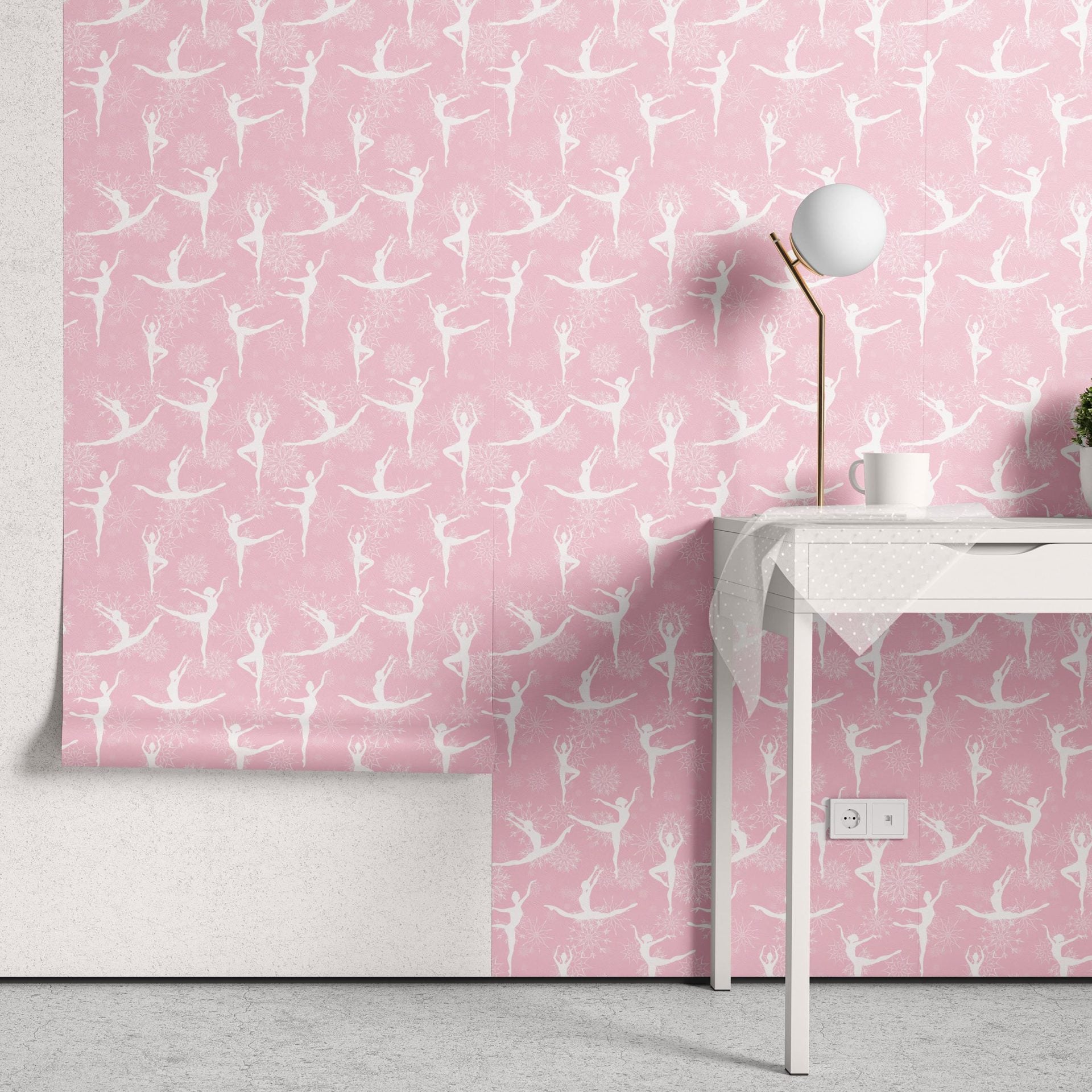 Papel de Parede Adesivo Menina Bailarina 5