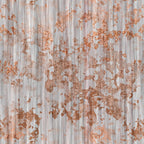 Papel de Parede Adesivo Industrial Aço Enferrujado Decor 10