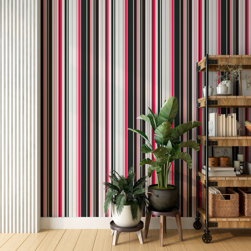 Papel de Parede Adesivo Listrado Decor 14