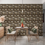 Papel de Parede Adesivo Industrial Metal Rebitado Decor 106