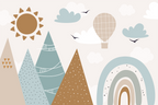 Papel de Parede - Horizonte Alpino